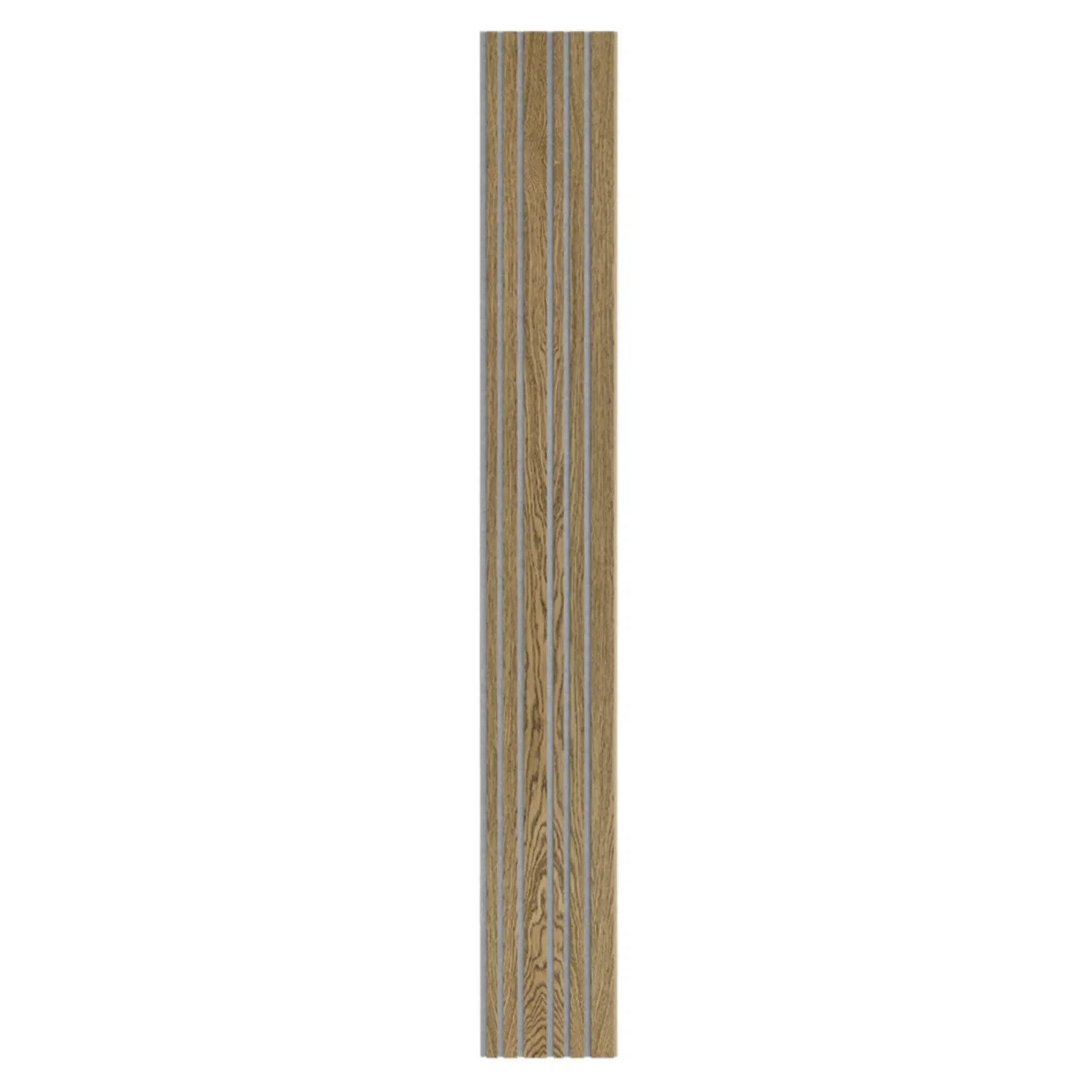 Akustikpanel ^ I-Wood AKUSTIKPANEL EG MØRKEBRUN OLIE 16 X 300 X 2400 MM