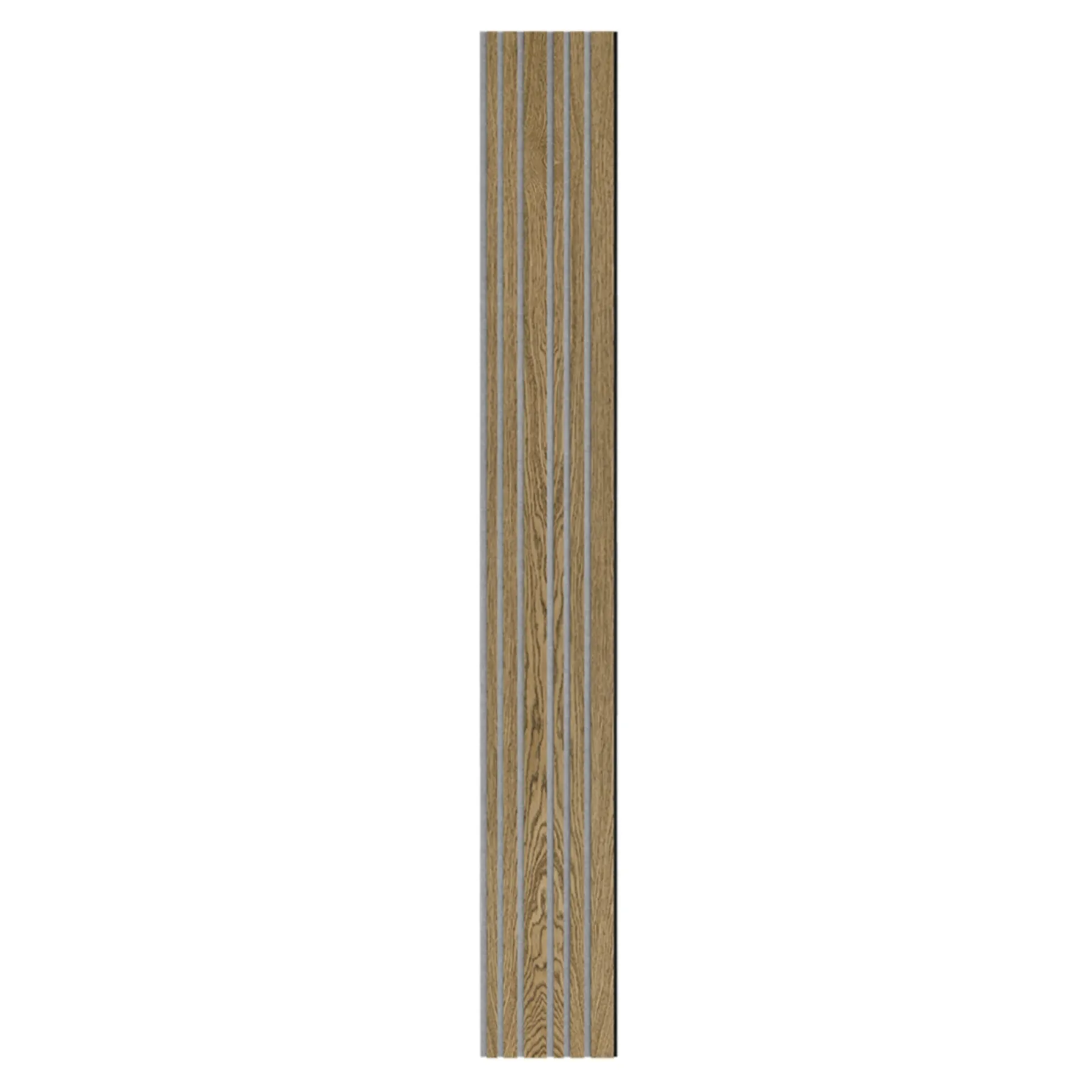 Akustikpanel ^ I-Wood AKUSTIKPANEL EG MØRKEBRUN OLIE 17 X 300 X 2400 MM