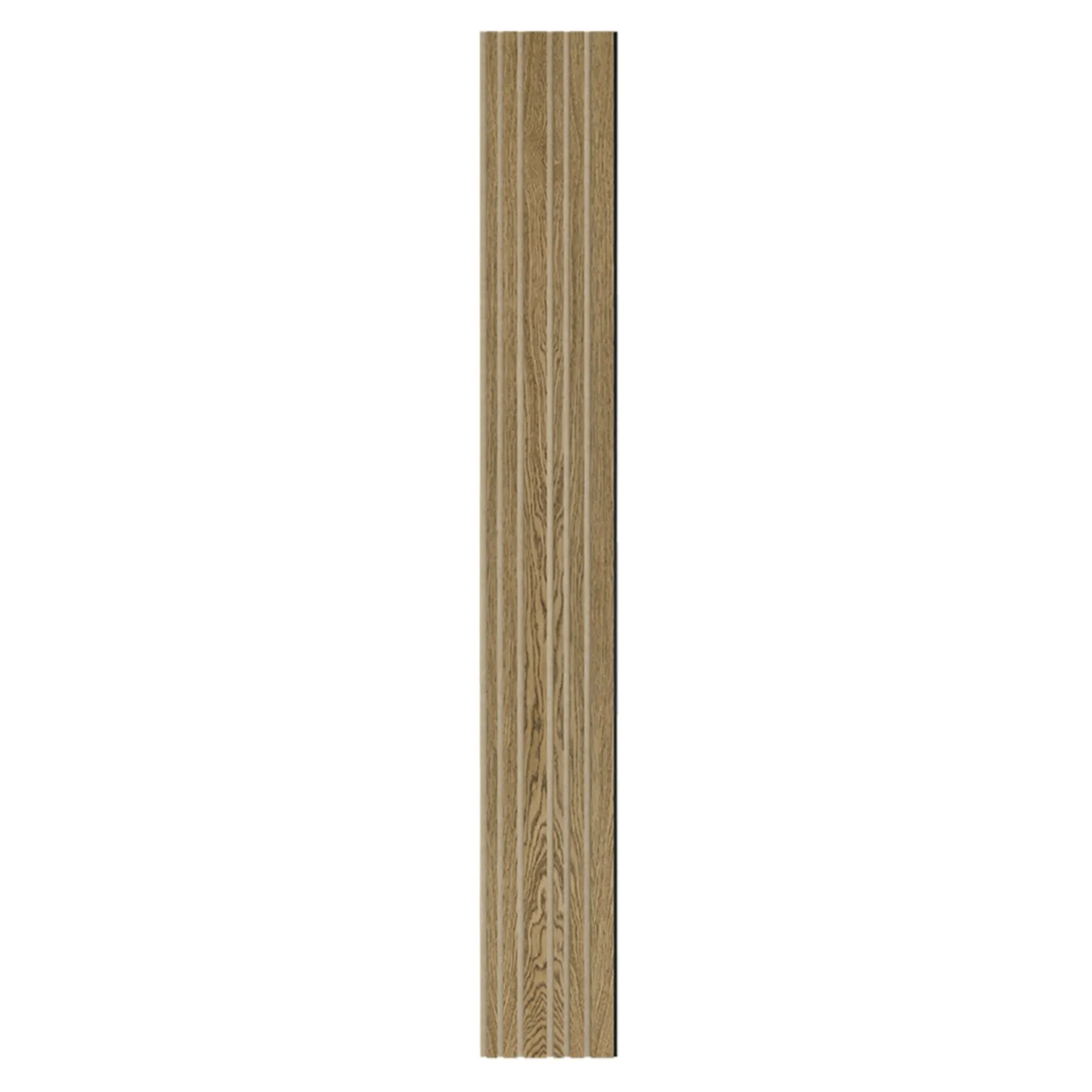 Akustikpanel ^ I-Wood AKUSTIKPANEL EG MØRKEBRUN OLIE 17 X 300 X 2400 MM