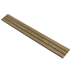 Akustikpanel ^ I-Wood AKUSTIKPANEL EG MØRKEBRUN OLIE 16 X 300 X 2400 MM