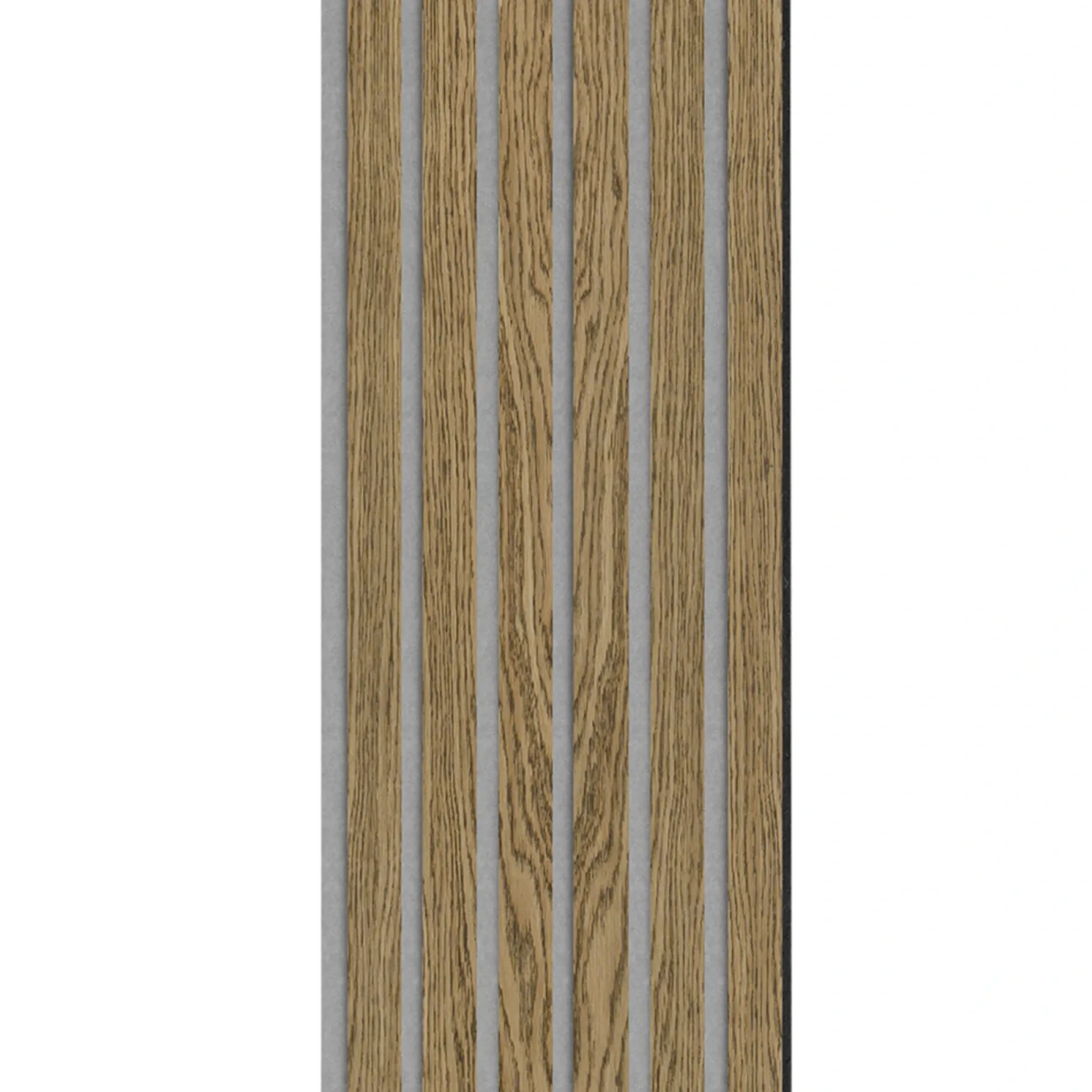 Akustikpanel ^ I-Wood AKUSTIKPANEL EG MØRKEBRUN OLIE 17 X 300 X 2400 MM