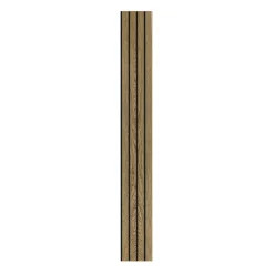 Akustikpanel ^ I-Wood AKUSTIKPANEL EG MØRKEBRUN OLIE 16 X 300 X 2400 MM