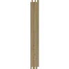Akustikpanel ^ I-Wood AKUSTIKPANEL EG MØRKEBRUN OLIE 16 X 300 X 2400 MM