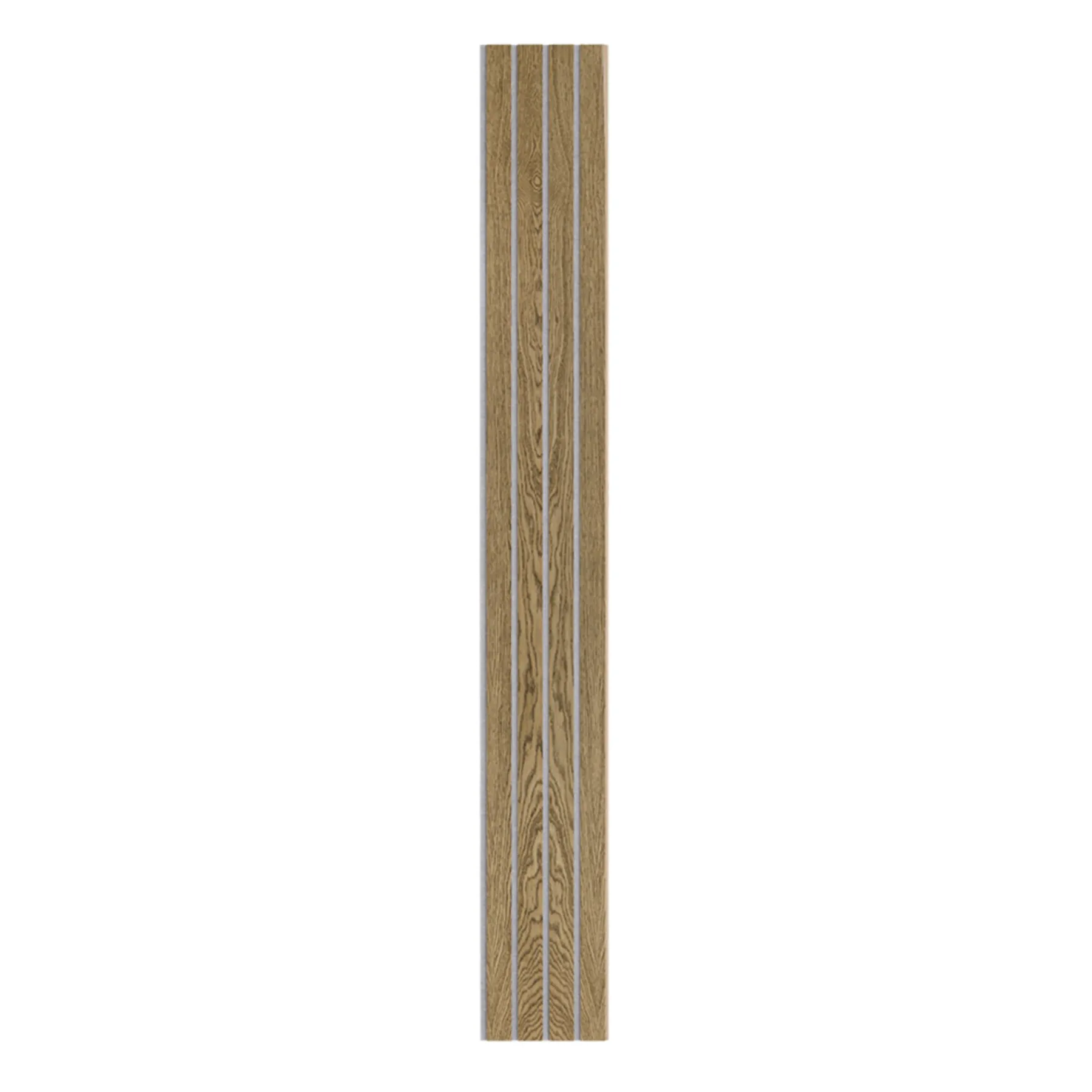 Akustikpanel ^ I-Wood AKUSTIKPANEL EG MØRKEBRUN OLIE 16 X 300 X 2400 MM