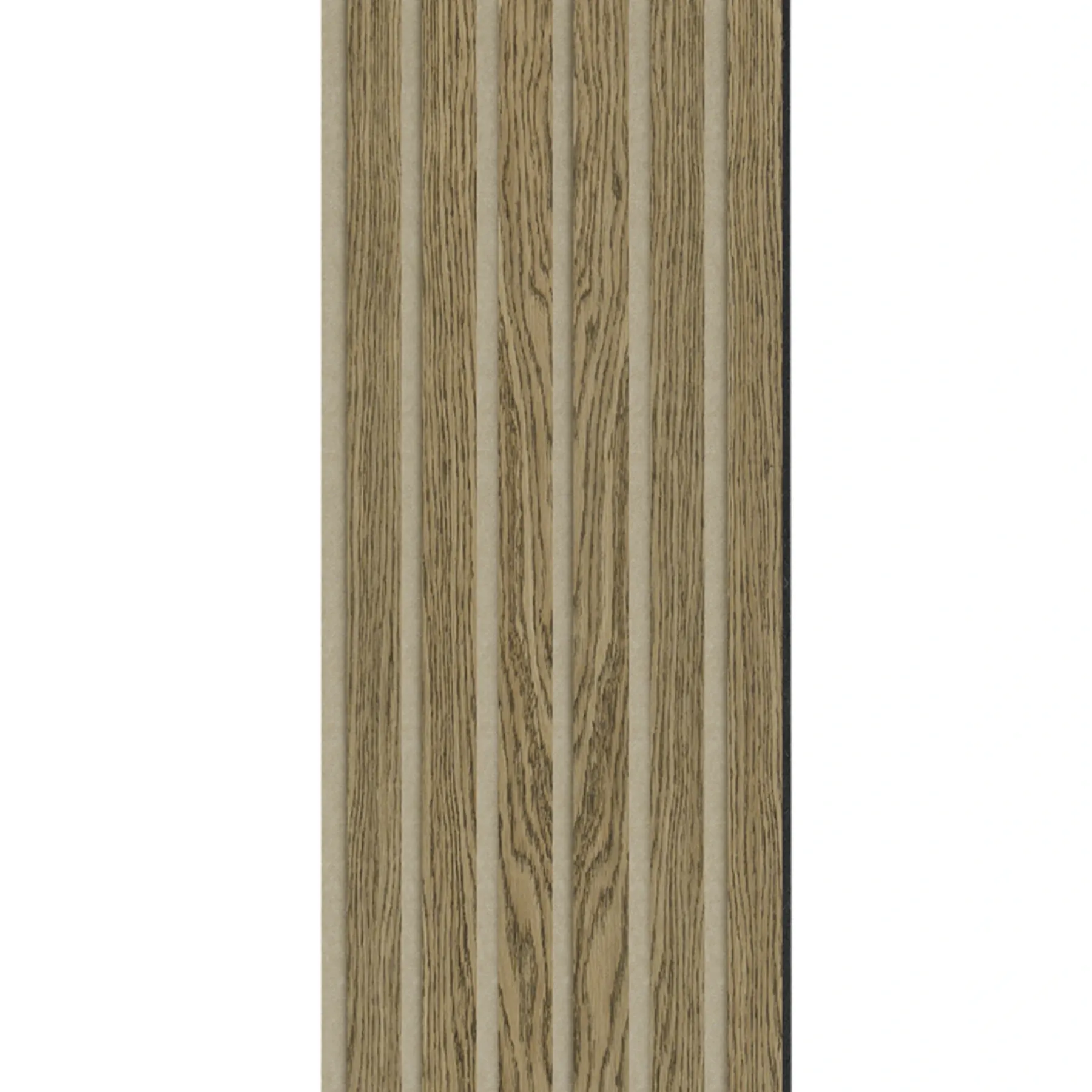 Akustikpanel ^ I-Wood AKUSTIKPANEL EG MØRKEBRUN OLIE 17 X 300 X 2400 MM