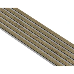AKUSTIKPANEL EG MØRKEBRUN OLIE 17 X 300 X 2400 MM>I-Wood