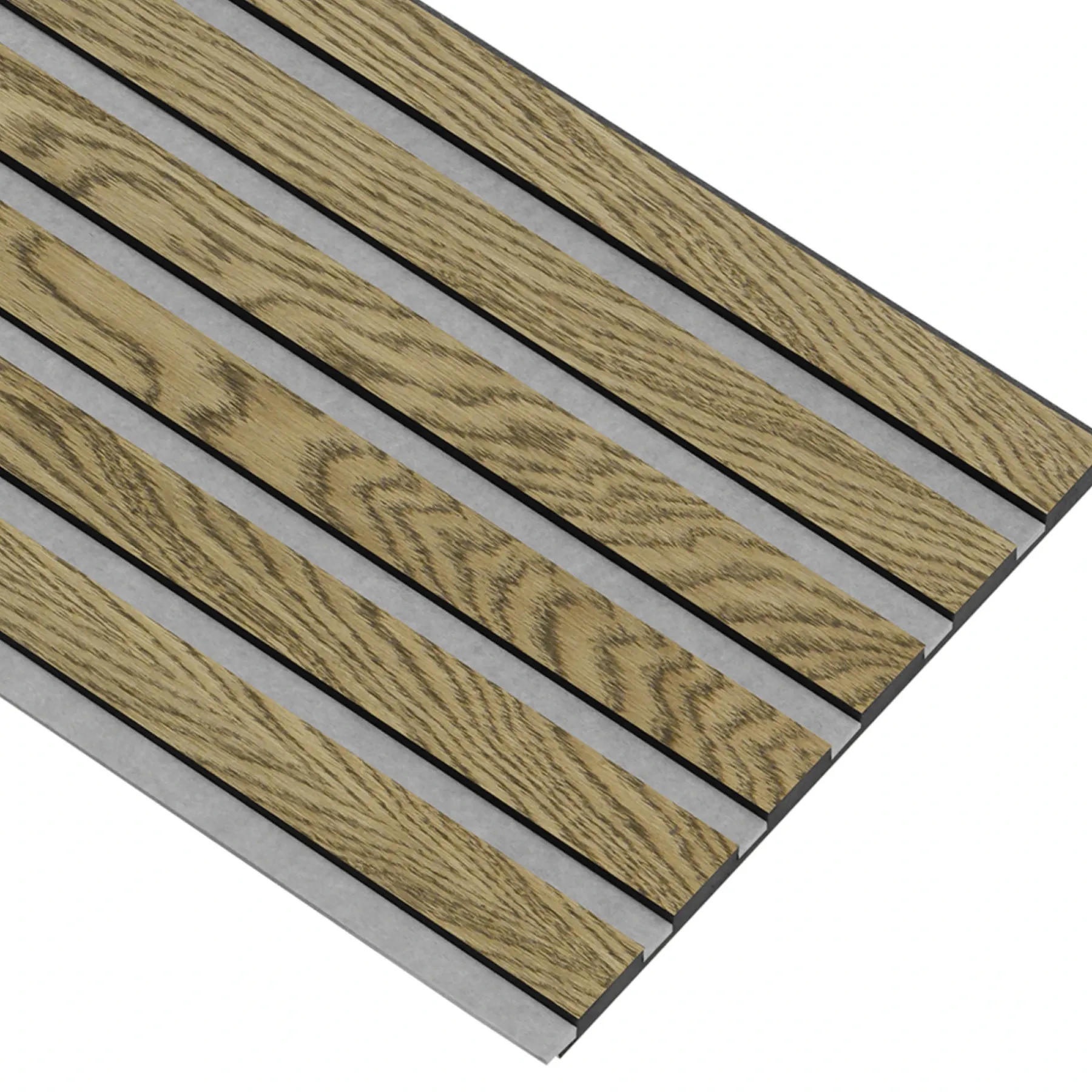 AKUSTIKPANEL EG MØRKEBRUN OLIE 17 X 300 X 2400 MM>I-Wood