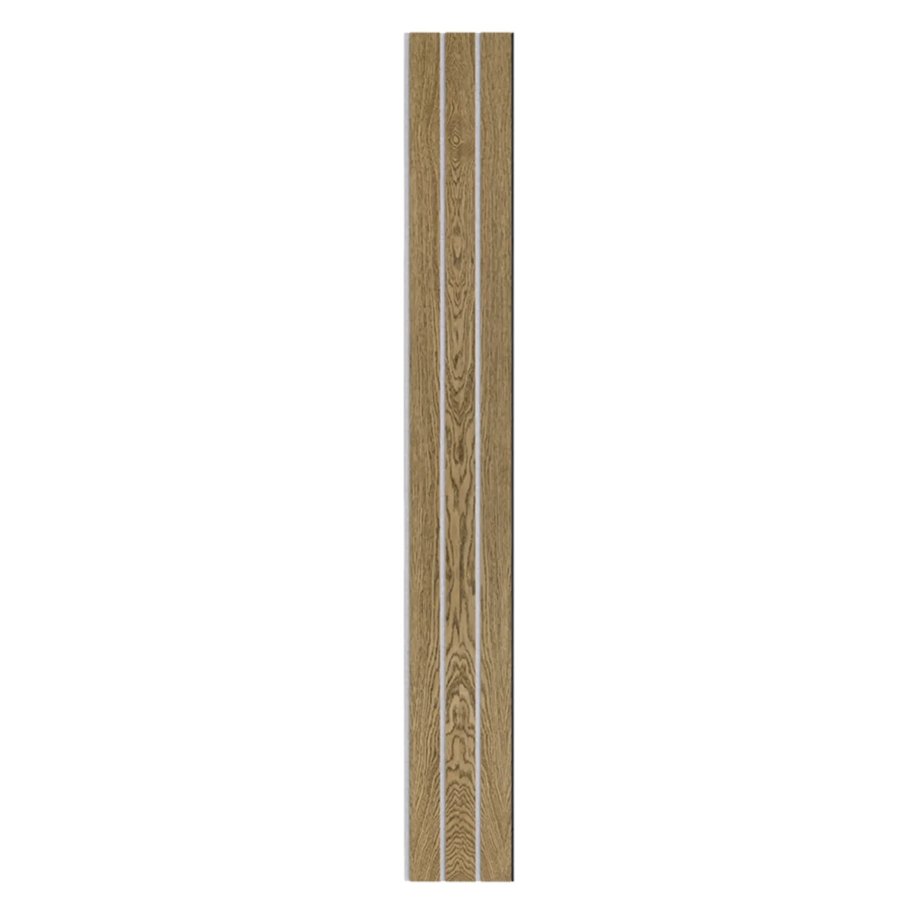 Akustikpanel ^ I-Wood AKUSTIKPANEL EG MØRKEBRUN OLIE 17 X 300 X 2400 MM
