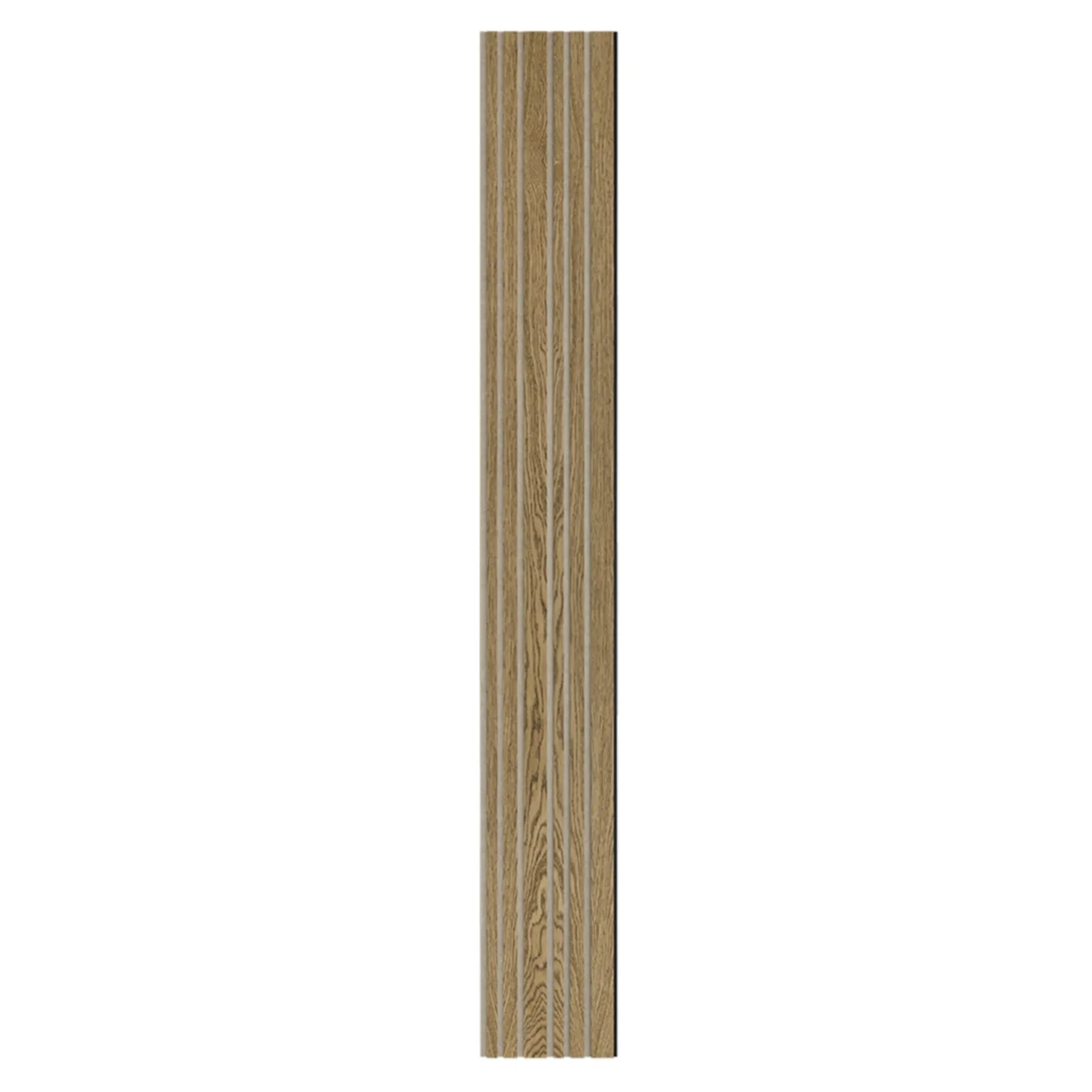 Akustikpanel ^ I-Wood AKUSTIKPANEL EG MØRKEBRUN OLIE 17 X 300 X 2400 MM