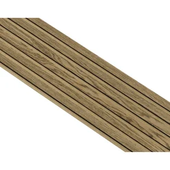 Akustikpanel ^ I-Wood AKUSTIKPANEL EG MØRKEBRUN OLIE 17 X 300 X 2400 MM