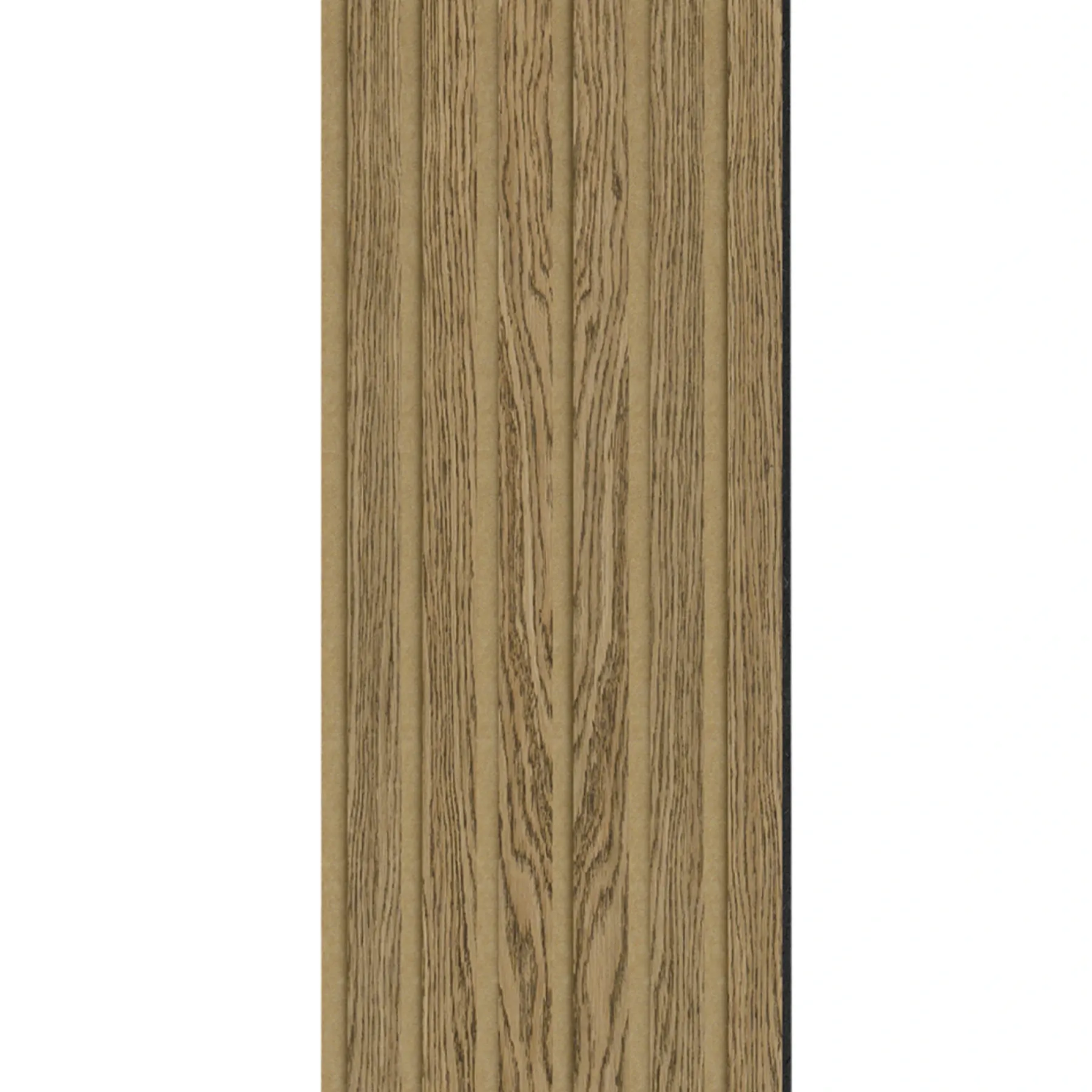 Akustikpanel ^ I-Wood AKUSTIKPANEL EG MØRKEBRUN OLIE 17 X 300 X 2400 MM