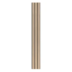 Akustikpanel ^ I-Wood AKUSTIKPANEL EG NATUR 17 X 300 X 2400 MM