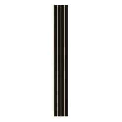 AKUSTIKPANEL EG SORTMALET 17 X 300 X 2400 MM>I-Wood Clearance