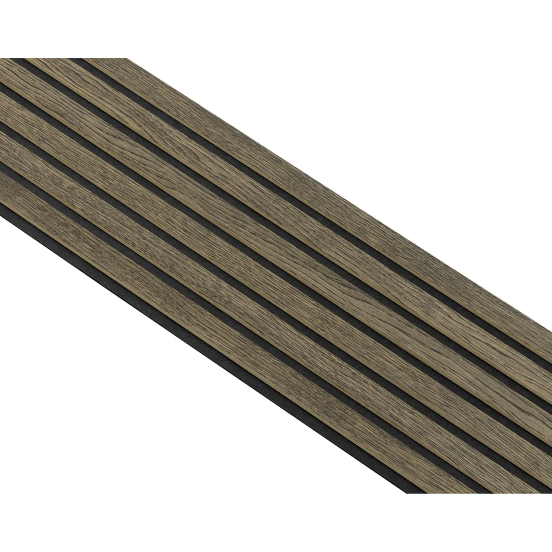 Akustikpanel ^ I-Wood AKUSTIKPANEL EG SORT OLIE 16 X 300 X 2400 MM
