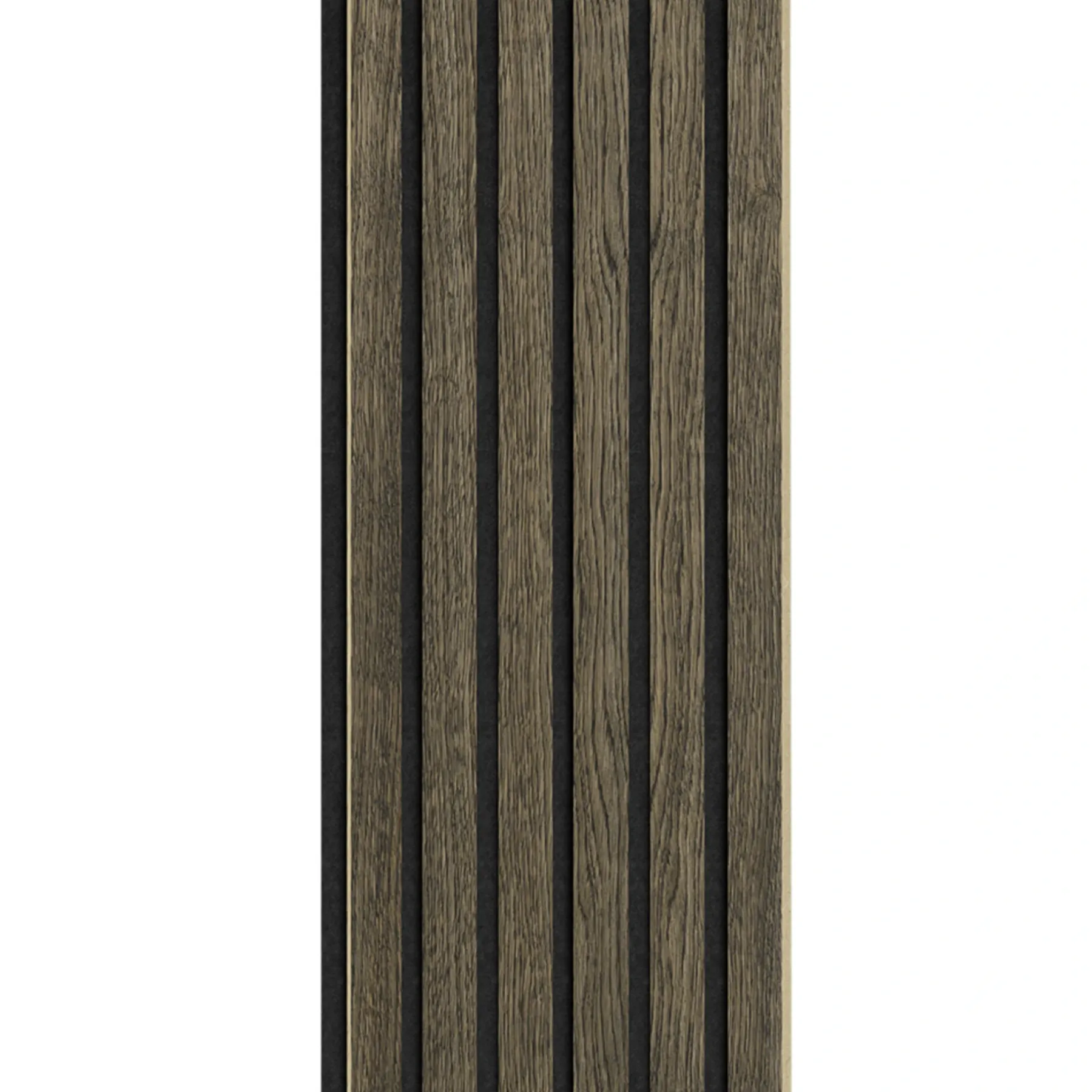 Akustikpanel ^ I-Wood AKUSTIKPANEL EG SORT OLIE 16 X 300 X 2400 MM
