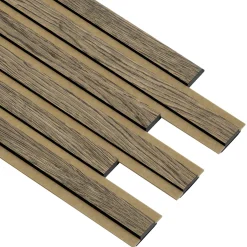 Akustikpanel ^ I-Wood AKUSTIKPANEL EG SORT OLIE 17 X 300 X 2400 MM