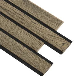 AKUSTIKPANEL EG SORT OLIE 16 X 300 X 2400 MM>I-Wood Outlet