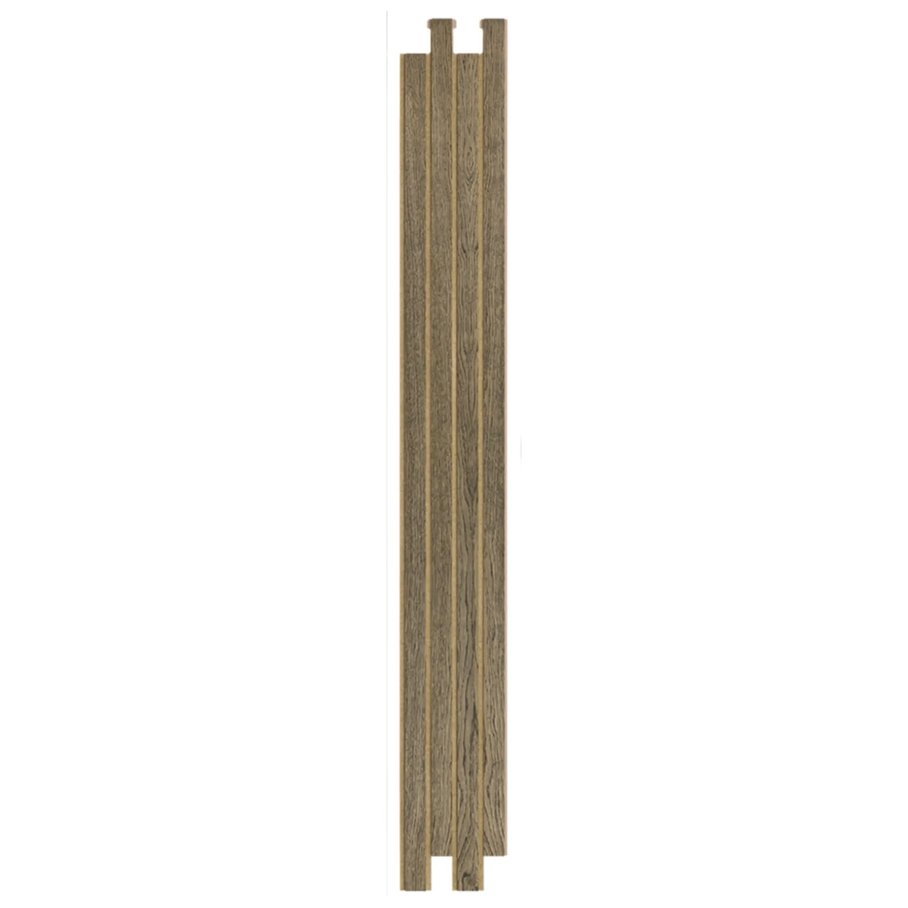 Akustikpanel ^ I-Wood AKUSTIKPANEL EG SORT OLIE 16 X 300 X 2400 MM