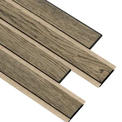 Akustikpanel ^ I-Wood AKUSTIKPANEL EG SORT OLIE 17 X 300 X 2400 MM