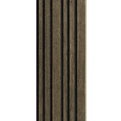 Akustikpanel ^ I-Wood AKUSTIKPANEL EG SORT OLIE 16 X 300 X 2400 MM