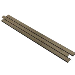 Akustikpanel ^ I-Wood AKUSTIKPANEL EG SORT OLIE 17 X 300 X 2400 MM