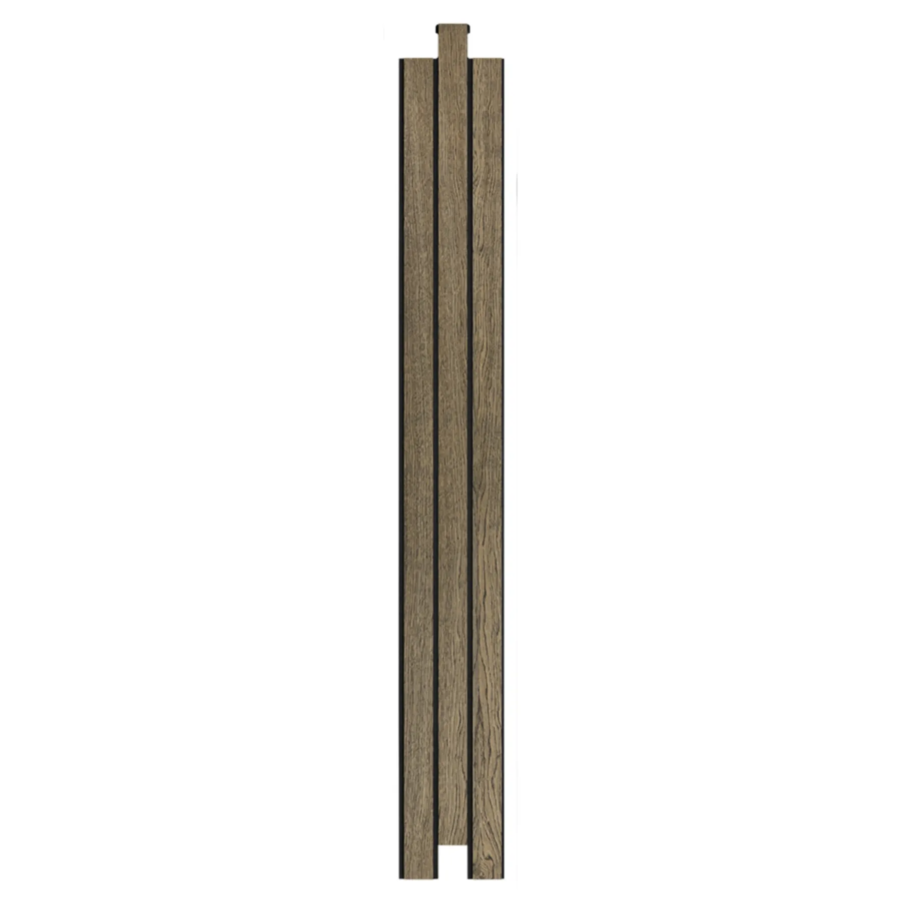 Akustikpanel ^ I-Wood AKUSTIKPANEL EG SORT OLIE 17 X 300 X 2400 MM