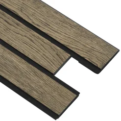Akustikpanel ^ I-Wood AKUSTIKPANEL EG SORT OLIE 17 X 300 X 2400 MM