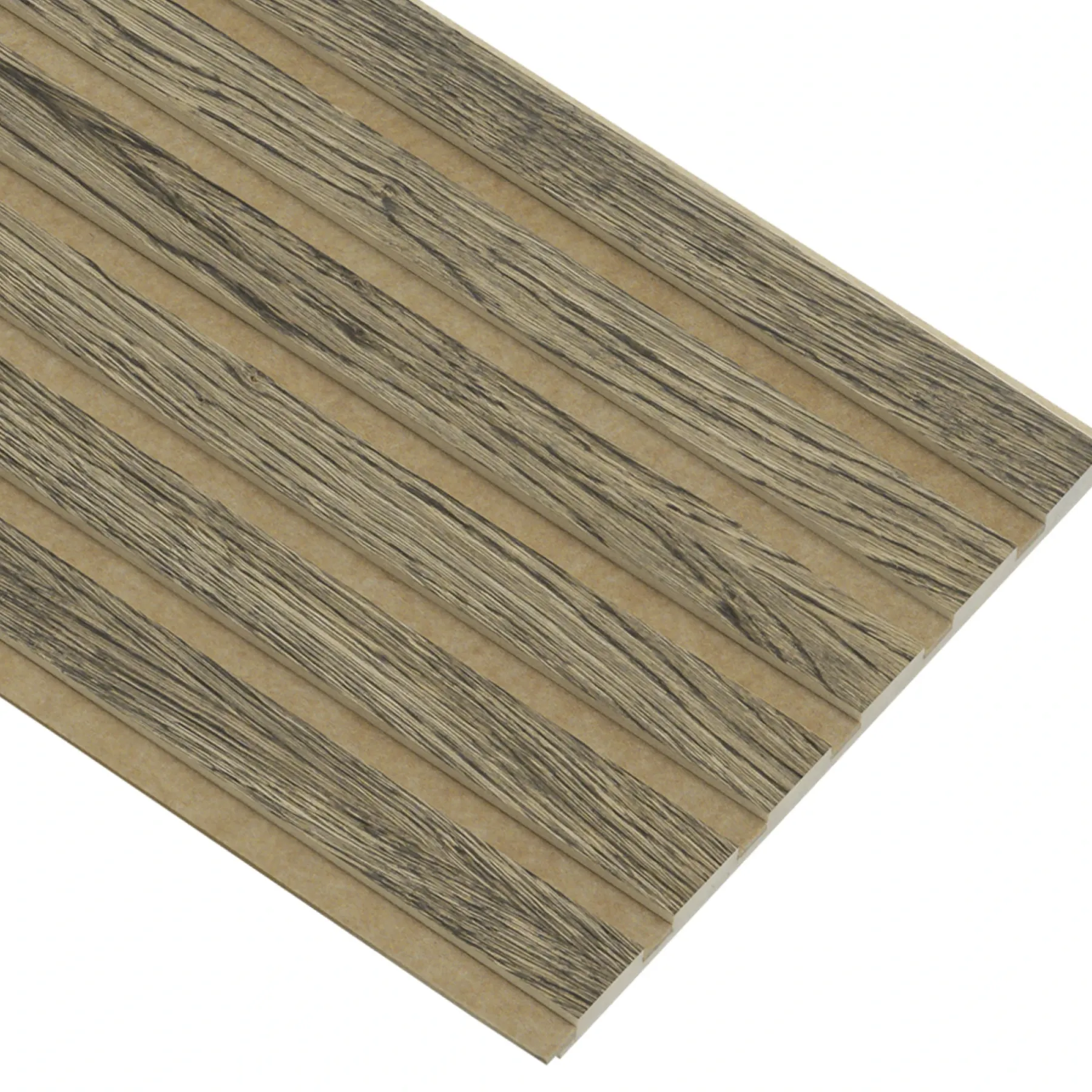 Akustikpanel ^ I-Wood AKUSTIKPANEL EG SORT OLIE 16 X 300 X 2400 MM