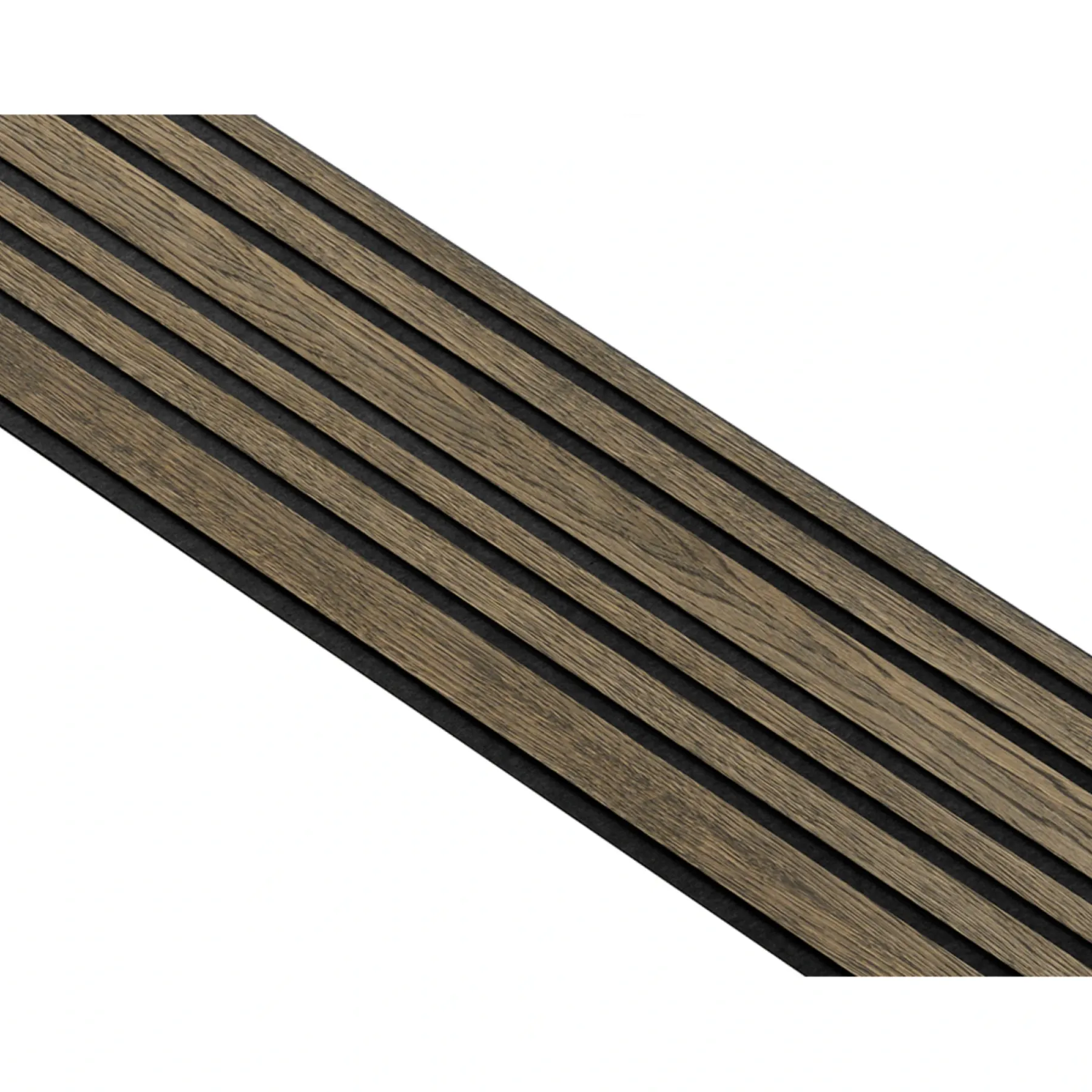 Akustikpanel ^ I-Wood AKUSTIKPANEL EG SORT OLIE 17 X 300 X 2400 MM