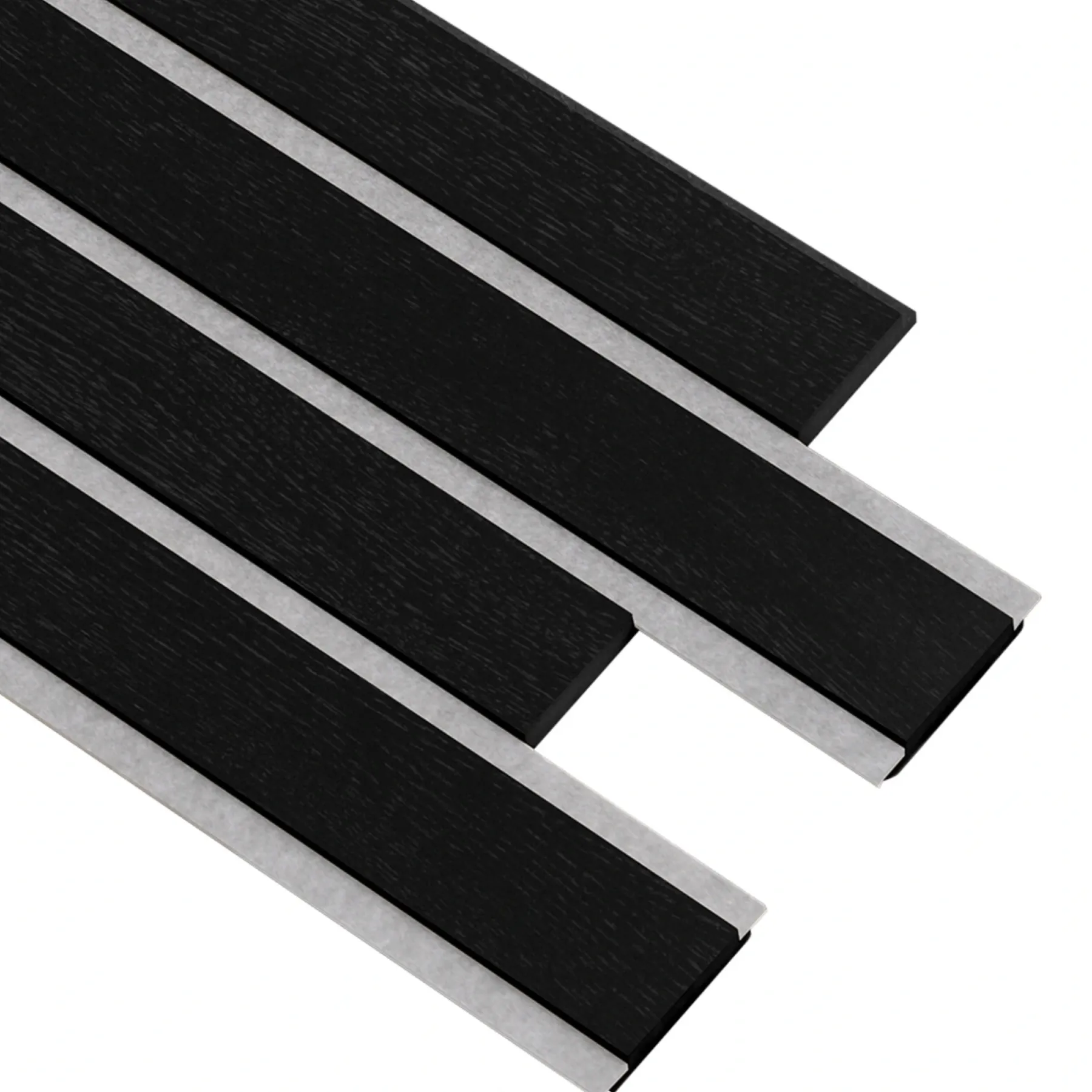 Akustikpanel ^ I-Wood AKUSTIKPANEL EG SORT 17 X 300 X 2400 MM