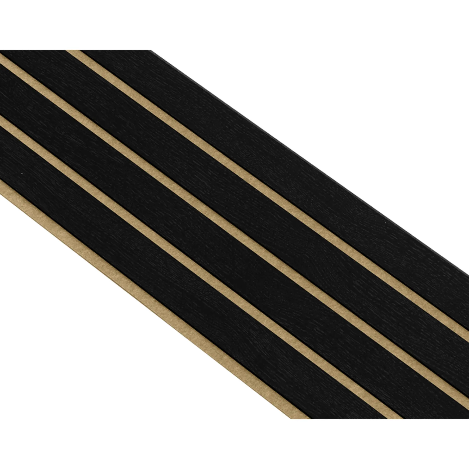 Akustikpanel ^ I-Wood AKUSTIKPANEL EG SORT 17 X 300 X 2400 MM