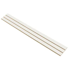 Akustikpanel ^ I-Wood AKUSTIKPANEL HVID 16 X 300 X 2400 MM