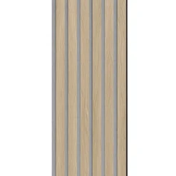 Akustikpanel ^ I-Wood AKUSTIKPANEL NATUR EG 17 X 300 X 2400 MM