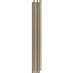 Akustikpanel ^ I-Wood AKUSTIKPANEL NATUR EG 17 X 300 X 2400 MM