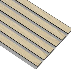 Akustikpanel ^ I-Wood AKUSTIKPANEL NATUR EG 17 X 300 X 2400 MM