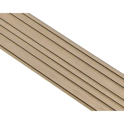 Akustikpanel ^ I-Wood AKUSTIKPANEL NATUR EG 17 X 300 X 2400 MM