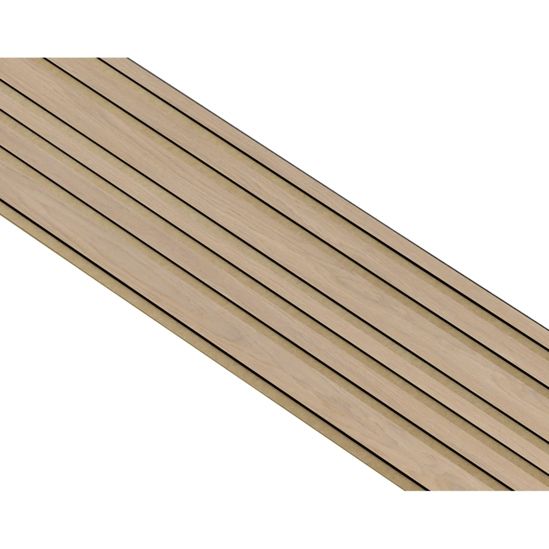 Akustikpanel ^ I-Wood AKUSTIKPANEL NATUR EG 17 X 300 X 2400 MM