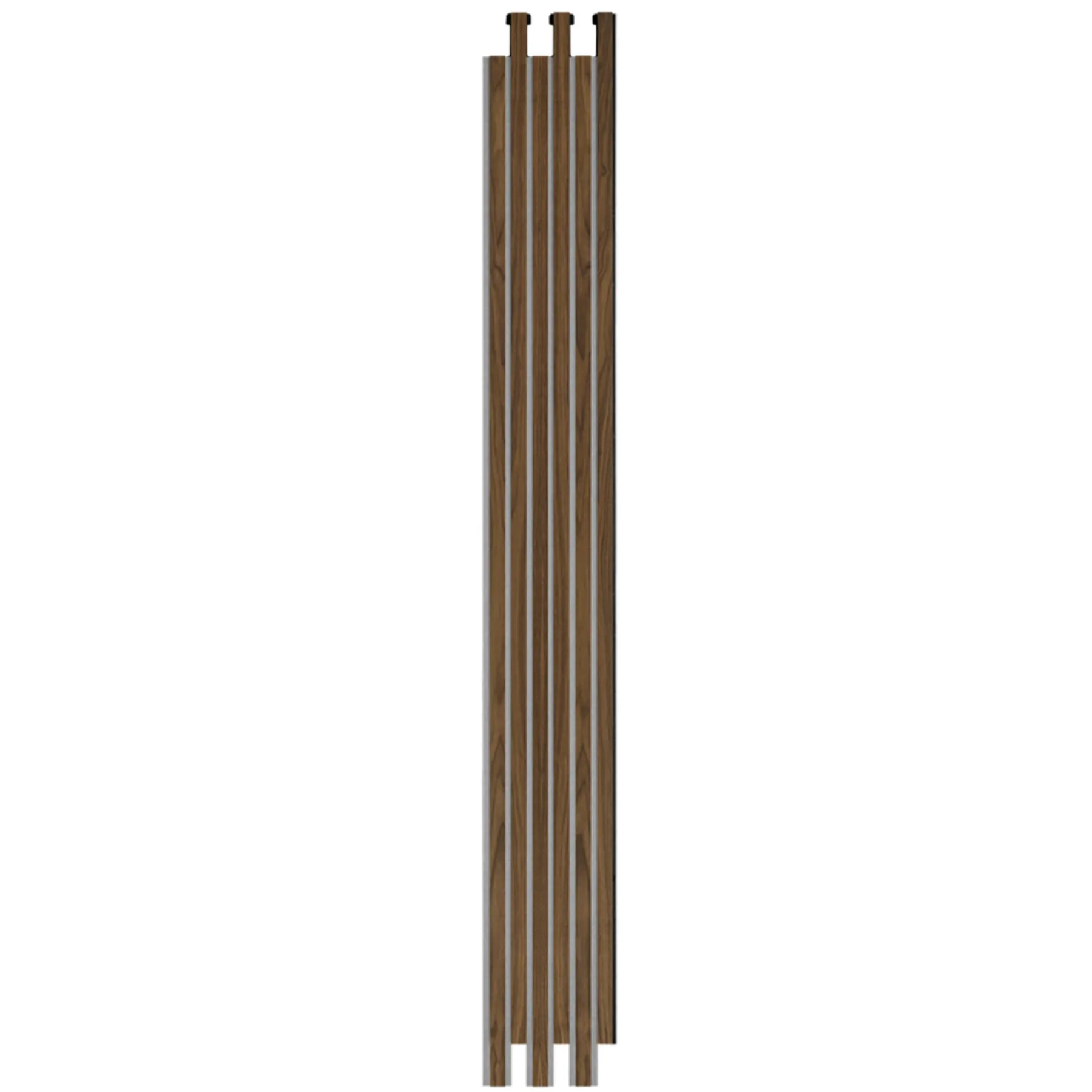 Akustikpanel ^ I-Wood AKUSTIKPANEL VALNØD 17 X 300 X 2400 MM