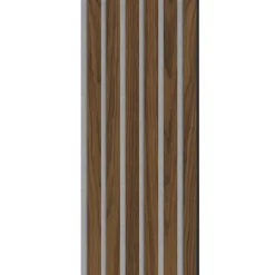 Akustikpanel ^ I-Wood AKUSTIKPANEL VALNØD 17 X 300 X 2400 MM