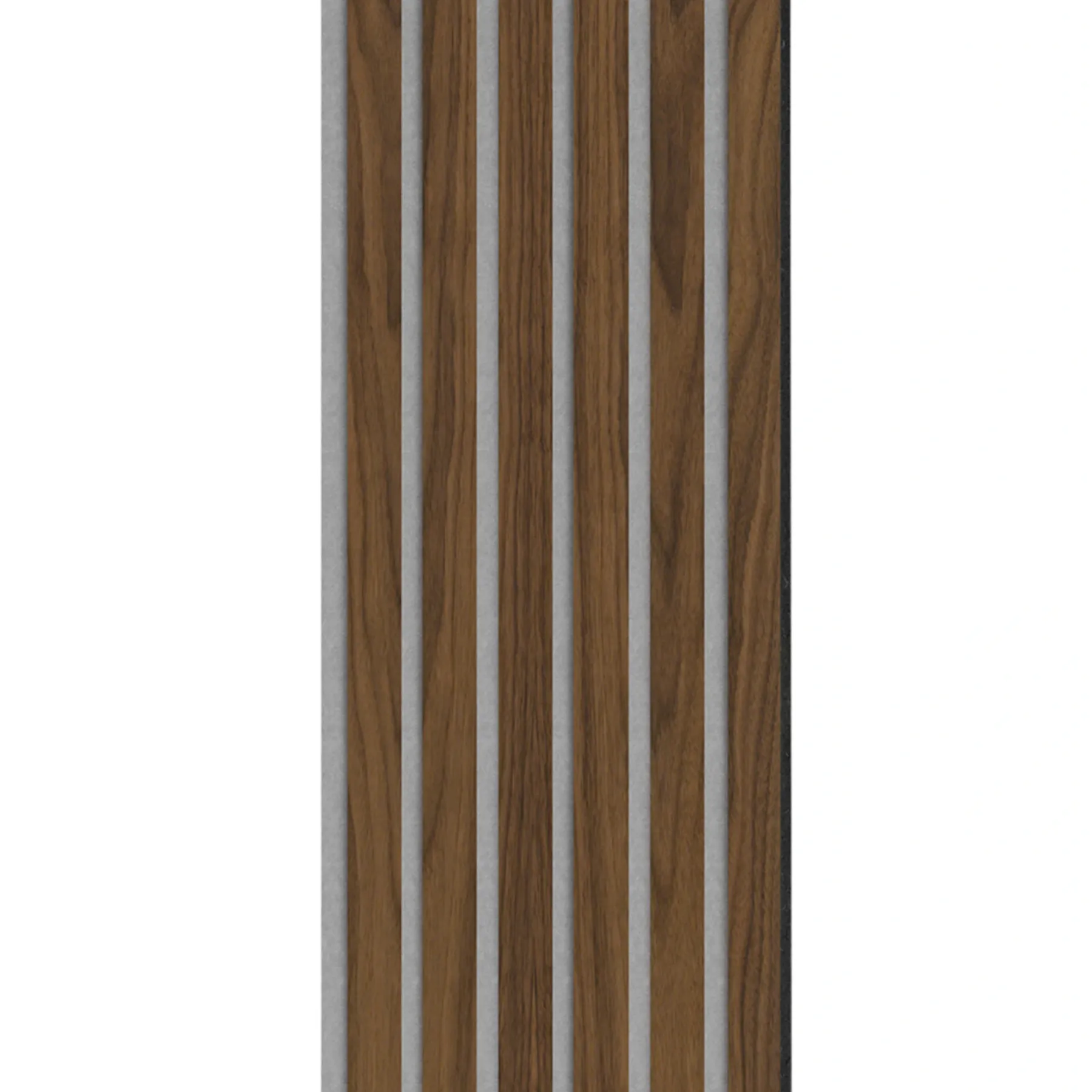 Akustikpanel ^ I-Wood AKUSTIKPANEL VALNØD 17 X 300 X 2400 MM