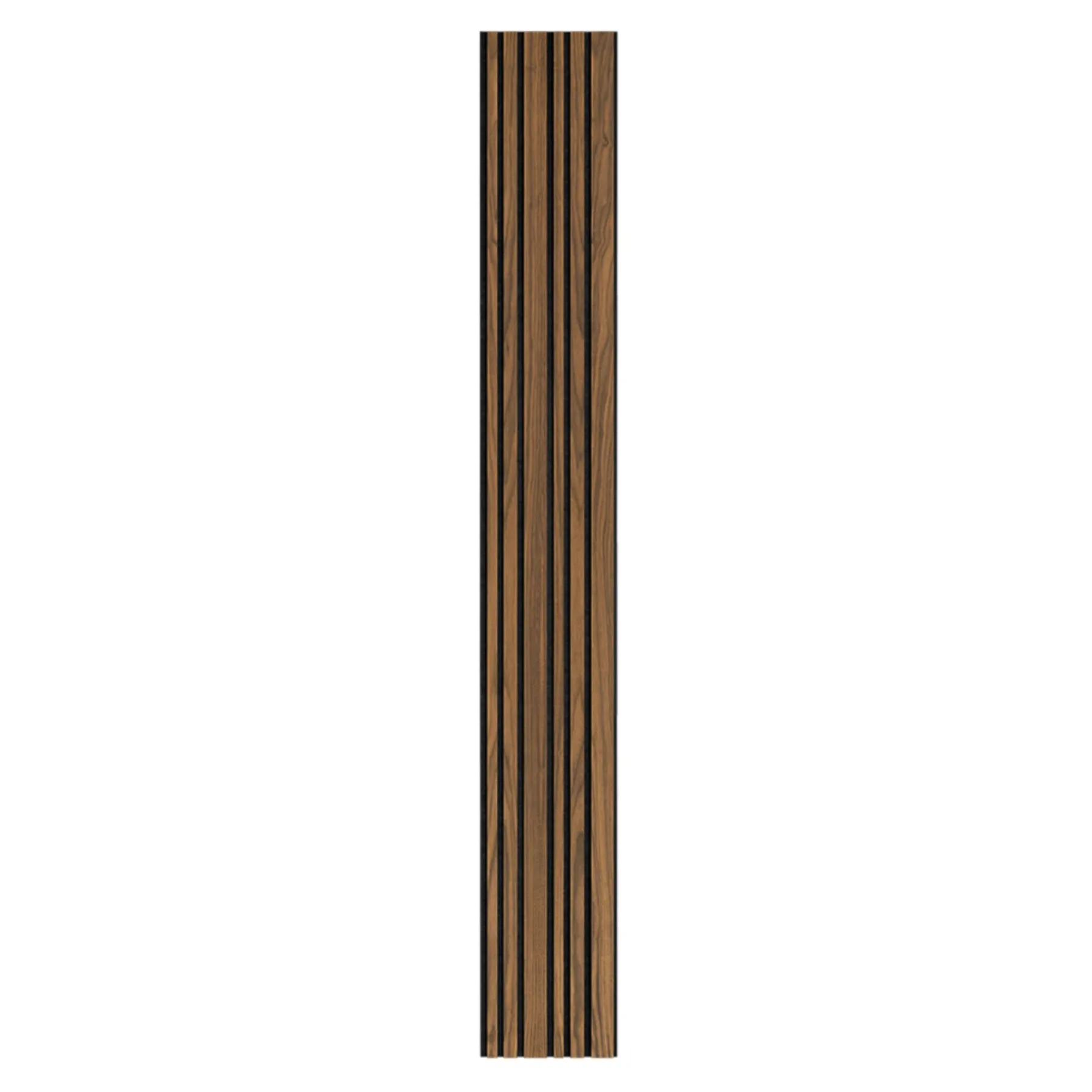Akustikpanel ^ I-Wood AKUSTIKPANEL VALNØD 17 X 300 X 2400 MM