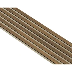 Akustikpanel ^ I-Wood AKUSTIKPANEL VALNØD 17 X 300 X 2400 MM