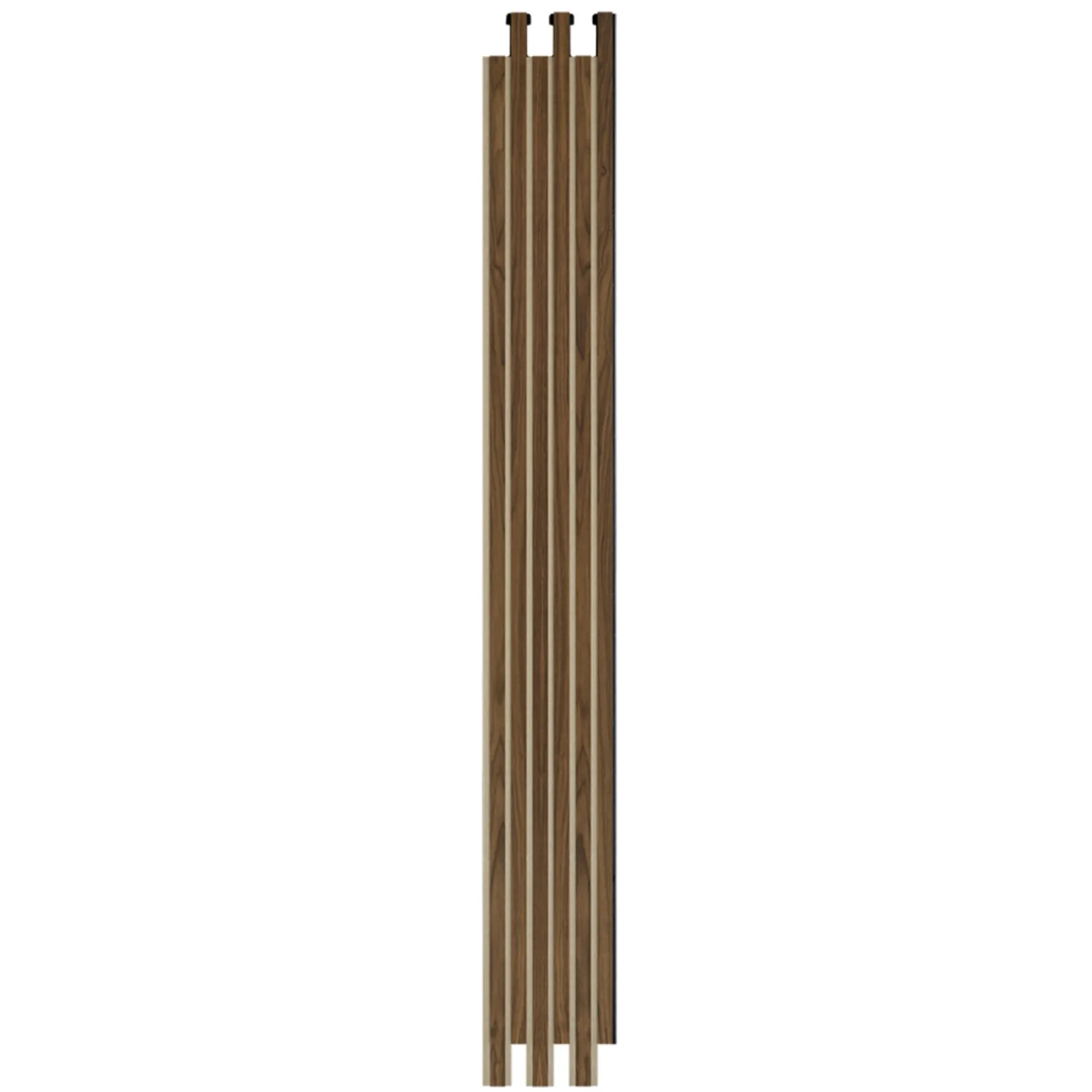 Akustikpanel ^ I-Wood AKUSTIKPANEL VALNØD 17 X 300 X 2400 MM