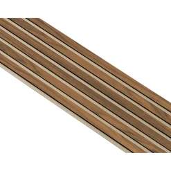 Akustikpanel ^ I-Wood AKUSTIKPANEL VALNØD 17 X 300 X 2400 MM