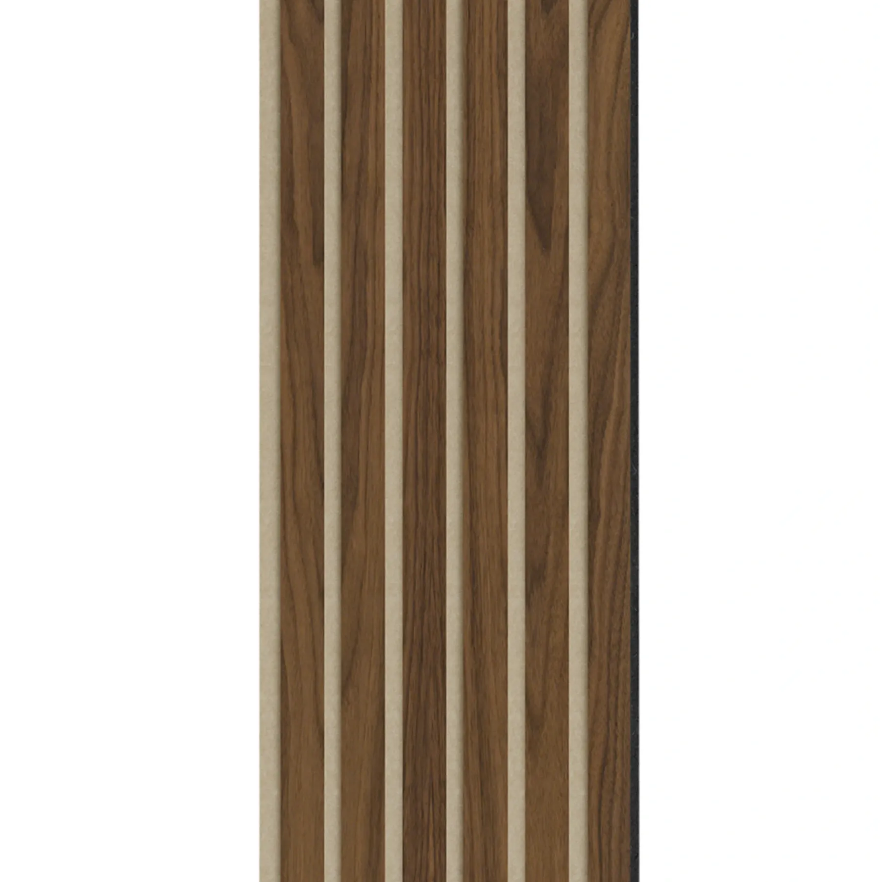 Akustikpanel ^ I-Wood AKUSTIKPANEL VALNØD 17 X 300 X 2400 MM