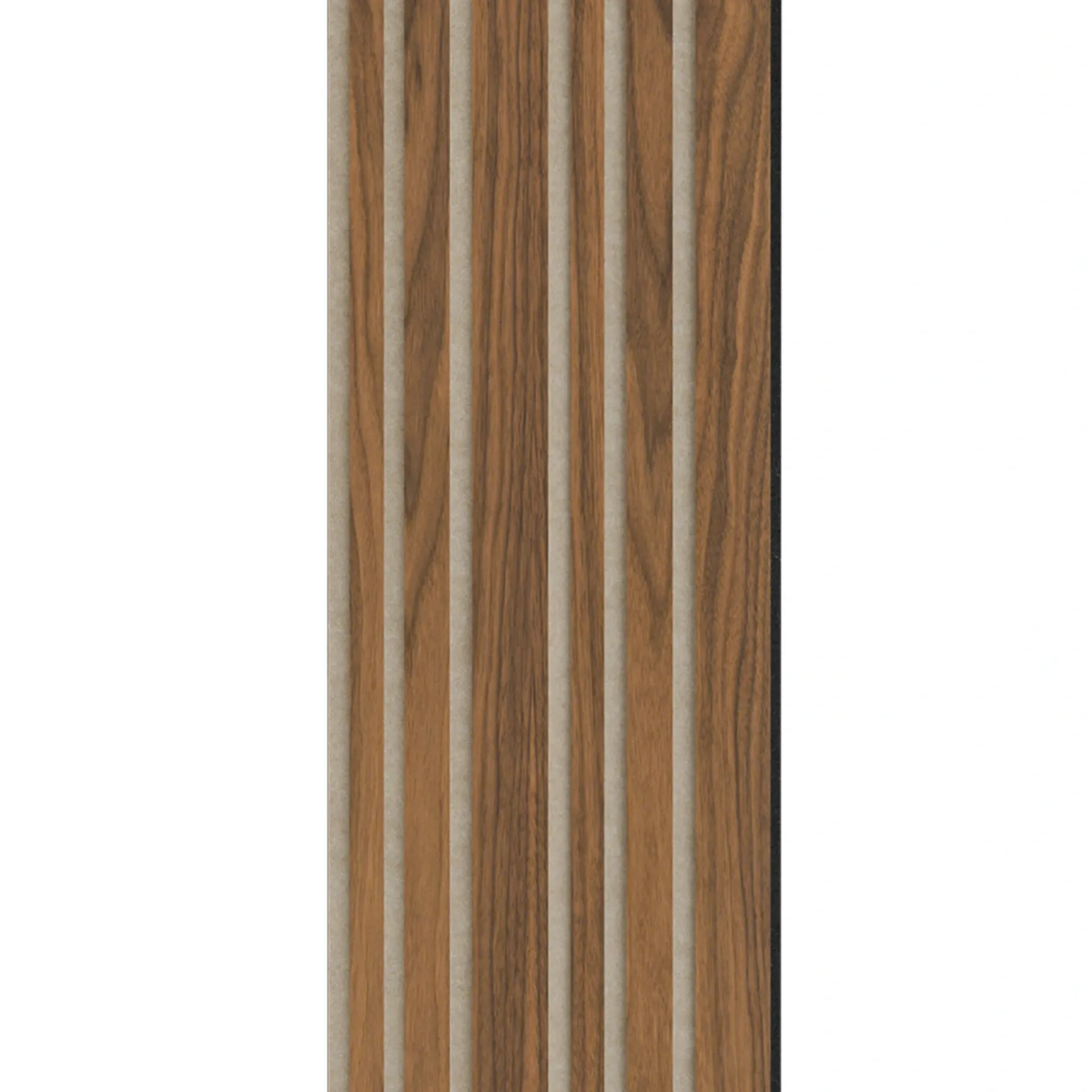 Akustikpanel ^ I-Wood AKUSTIKPANEL VALNØD 17 X 300 X 2400 MM
