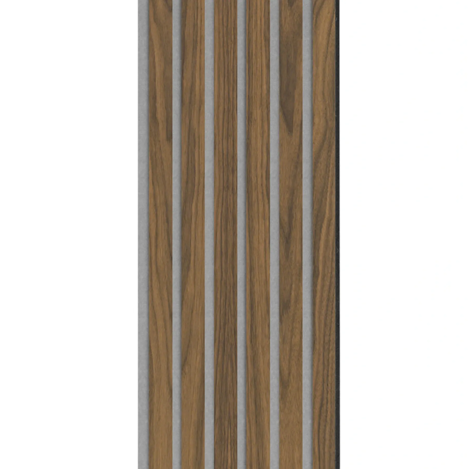 Akustikpanel ^ I-Wood AKUSTIKPANEL VALNØD 17 X 300 X 2400 MM