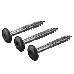 Facadebeklædning ^ James Hardie FACADESKRUE SORT 4,8X30 MM 250 STK