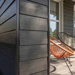TRÆSTRUKTUR HARDIEPLANK 8 X 180 X 3600 MM SORT>James Hardie Hot