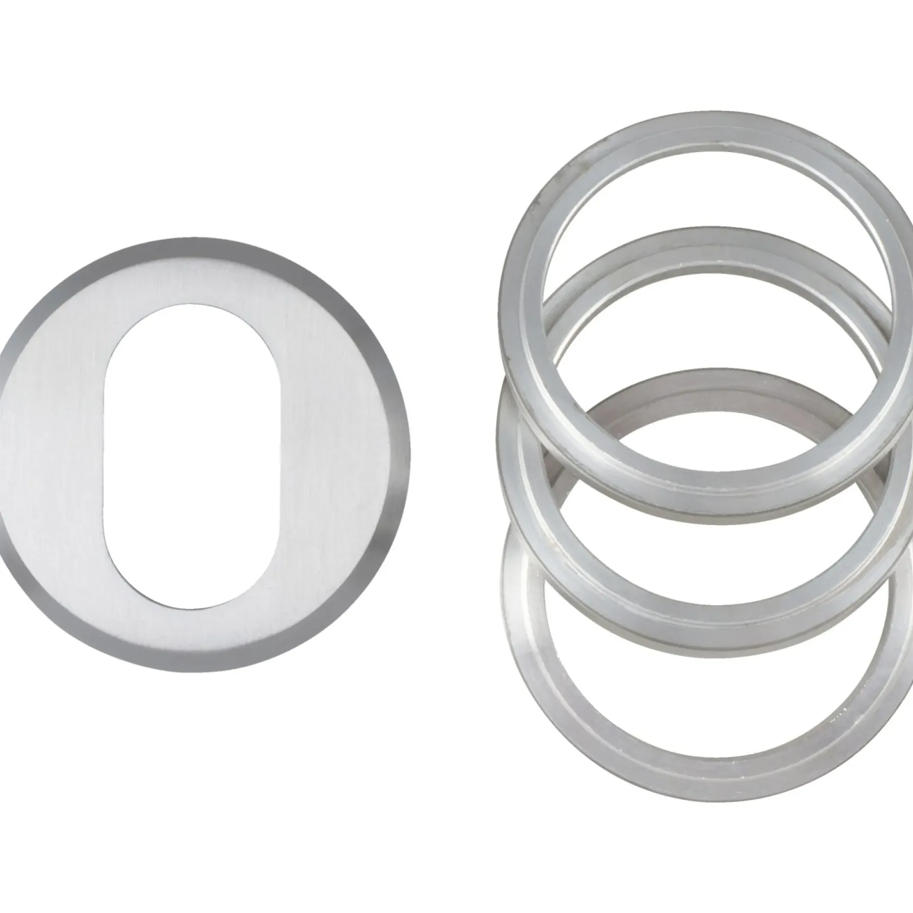 UNIVERSAL CYLINDERRING OVAL CYLINDERRING Ø6-21 MM SØLV 1 STK>Jasa Discount